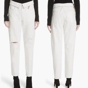 Jean Atelier flip straight leg jeans